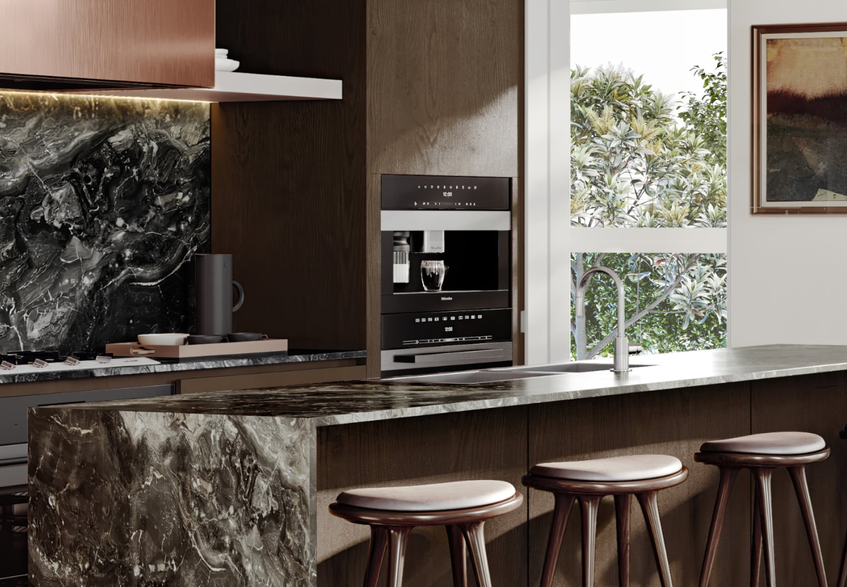 Vancouver Oakridge Ashleigh Condo - Penthouse Dark Color