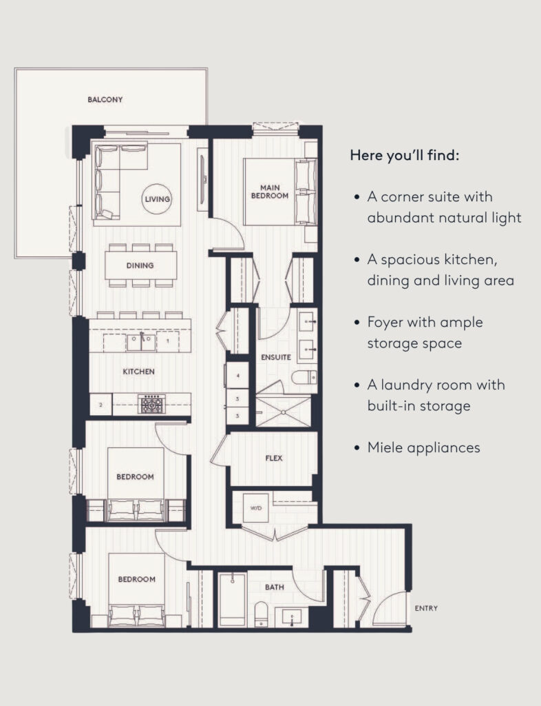 3-Bedroon home with free second parking stall